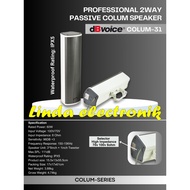 Speaker column dbvoice column 31 60 watt hi 100v and low 8 ohm 1 pc original