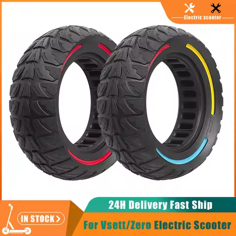 8.5x3 Off-Road Solid Tires For Vsett 8 9+/Zero 8 9 Pro/Kugoo G2 Pro Electric Scooter 8.5Inch Honeyco