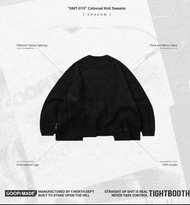 Goopi Tightbooth “GMT-01S” Colossal Knit Sweater - Shadow 1號