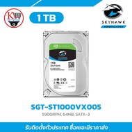 Sky Hawk HDD 1TB 2TB 4TB  6TB 8TB 10TB สำหรับกล้องวงจรปิด