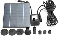 JT-180 1.4W 7V Solar Panel Power Fountain Pump Outdoor Garden Pond Pool Submersible Water Pump Kit