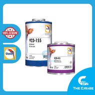 GLASURIT Clear Coat Set | 923-155 MS Clear (1L) + 929-91 HS Topcoat Hardener (0.5L)