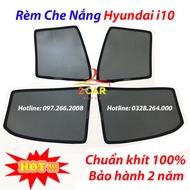 Rèm che nắng xe Huyndai i10 đời 2014- 2023 2024  có nam châm hút cao cấp giá 1 bộ 4 cánh có cả bản s