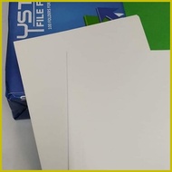 ∆ ⊕ ☢ File Folder White Long and Short 14 points 1 ream 100 pcs