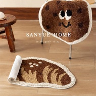 Floor Mat Bathroom Shower Room Absorbent Foot Mat Dressing Room Door Balcony Anti-slip Mat Household