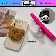 REDMI Note 12 13 Pro Plus 4G 5G A1 silicon soft cute solid fluffy cartoon stand case 手机壳