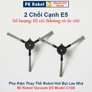 Phụ Kiện Thay Thế Mi Robot Vacuum E5 Model C108/ Đôi Chổi Cạnh Bộ Lọc Khăn Lau/