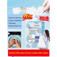 Clean laundry  Stain removal and bleaching Brightening and deyellowing laundry  bright clothes 99 9 