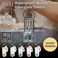 Sauna Sand Timer 5 Min | Waterproof Acrylic Sauna Timer | Portable & Durable | SOU by RAKUSE | Ships