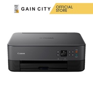 Canon Pixma Inkjet Printer Ts5370a Black | 13/6.8 Ipm | Wifi | Print | Scan | Copy | Duplex Print