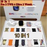 【 24h shipment 】i20 Ultra 2 Max Suit New Smart Watch 10 In 1 Set 49mm Full Touch Screen Sport Fitnes