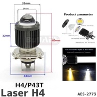 H4 Laser Hi/Low 18 Watt LED Bulb I H4 Laser LED Bulb V2773