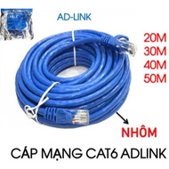 ADLINK Cat 6 Network Cable 15m 20m 30m 40m 50m pre-pressed at both ends - Aluminum material
