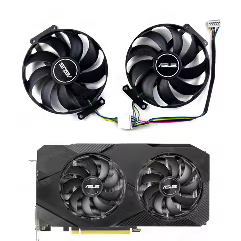 For ASUS GTX 1660/1660s/1660Ti 2060s DUAL EVO graphics fan FDC10H12S9-C