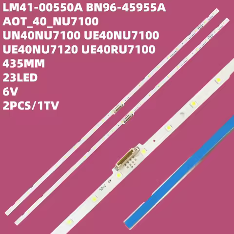 2pcs 40NU7100 UE40NU7100 UN40NU7100 UE40RU7100 UE40NU7120 UN40NU6070 LM41-00549A 00550A BN96-45955A 
