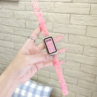 Dây đeo silicon thạch trong suốt có vỏ trong suốt cho dây đeo Huawei Band 10 / Dây đeo Huawei Band 9