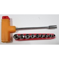 Wrench For Opening Nuts Available In Many Sizes With A Size 8.2x18.2x1.9 Cm.size Of The Machine 2.3x