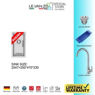 LEVANZO KITCHEN SINK UNDERMOUNT = 7 SIGNATURE SERIES-2547*