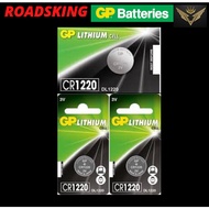 BATTERY ORIGINAL GP LITHIUM CR1220 Genuine Battery High Voltage  Remote Autogate Controller Camera