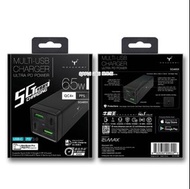 [預訂2401] Maxpower - SG465X 65w Multi-USB Charger 牛魔王 4 位 USB 充電器