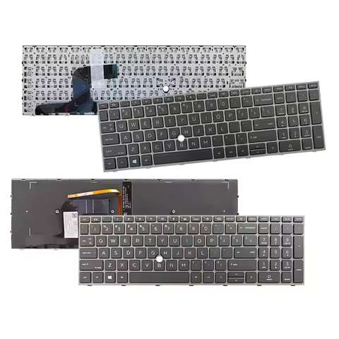 US/BR Backlit keyboard for HP Zbook Fury 15 G7 G8 C13C-5 Zbook Fury 17 G7 G8 ZBOOK Fury 17.3 inch G7
