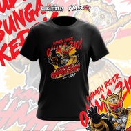 Baju Kamen Rider Omajio Cotton S-5XL Unisex Viral Lengan Tshirt Baju Microfiber Jersi Jersey Sublimation Tshirt Jersey