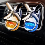 Car Air Outlet Liquid Four-Leaf Windmill Perfume Light Car Decoration Essential Creative Pendant toi