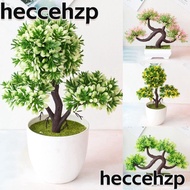 HECCEHZP Artificial Plants Bonsai,  Garden Small Tree Potted, Pot Creative Desk Ornaments Guest-Greeting Pine Simulation Fake Flowers