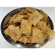 Crunchy Sesame Chips - 芝麻春卷片 - Singapore Snacks - Keropok SG - Hari Raya Snacks - Raya Goodies 2025
