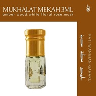 OUD READY STOCK HOT PRODUCT Mukhalat Mekah 3ml - Wangian RAUDHAH Oud Oil Pati Gaharu Arabian Oud Per