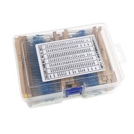 1/4W Color ring resistor box set 0.25W Full Series1%Resistance1R-10M 156A total of3120Only
