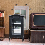 [Simhoa21] Dollhouse Cupboard 1:12 Scale Wooden Furniture Display Shelf Birthday Gifts
