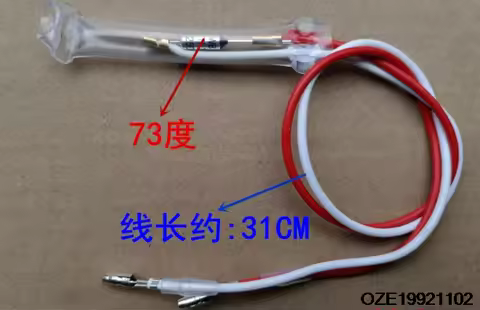 5pcs Spare Parts 250V 10A 73 Celsius Thermostat Thermal Fuse for Refrigerator