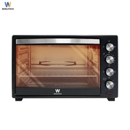 Worldtech เตาอบ ไฟฟ้า ขนาด 60ลิตร แถม ถาดอบ ด้ามจับถาด ตะแกรง รุ่น WT-OV60L_BLK Oven รับประกัน 1 ปี 