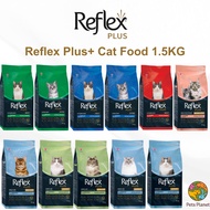 Reflex Plus Urinary Reflex Cat Food 1.5KG | Reflex Kitten Food Kibbles Cat | Makanan Kucing Reflex U