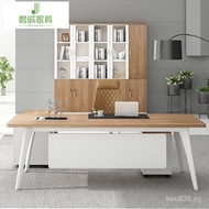 Modern Combination Juncheng Office Desk Chair Manager Supervisor Simple Office Furniture President D