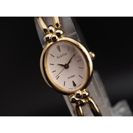 Vintage Citizen Cletia 5431-H15891 Gold Quartz 18mm Womens Watch JAPAN