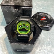 G-SHOCK手錶 DW-5900TS-1 黑配螢光綠色