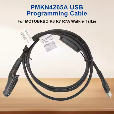 Walkie Talkie USB Mini GCAI Data Programming Cable PMKN4265A for Motorola MOTOTRBO R7 APX N50 DMR Di