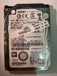 HGST 2.5" 500GB SATA HDD Hard disk 硬碟