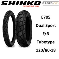 Shinko Tires E705 120/80-18 F/R TT