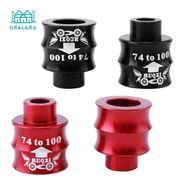 [nvnrbso] Portable Bicycle Hub Tube Barrel Shaft 74mm to 100mm Conversion Seat Extension Adapter