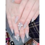 Fake nails 24 nails with beautiful accessories