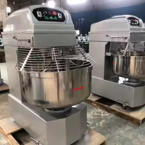 Heavy Dough 130L 80L 100L Amasadora 25KG 10 Qt Luxury Kneader Spiral Dough Mixer for making bread
