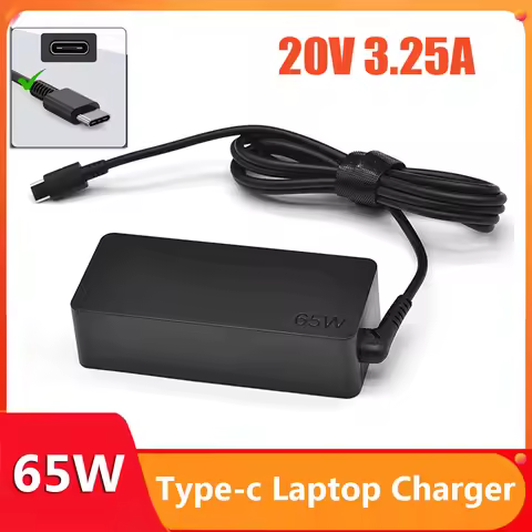 65W Charger For Lenovo ThinkPad P51s P52s T470 T580s 45W Hp Yoga Dell ASUS USB C Power Supply Adapte