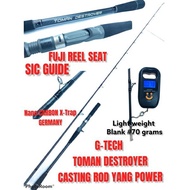 G-TECH ROG TOMAN DESTROYER CASTING ROD