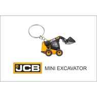 jcb mini excavator keychain