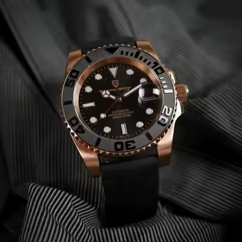 2025 New PAGANI DESIGN PD-1651 V3 Men Mechanical Watch Luxury Sapphire Glass Automatic Watch 40MM St