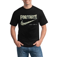 New Arrival Custom T-Shirt Fortnite Just Play It Battle Royaie Inspired Gildan 100% Cotton