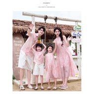 High Quality Bohemian Dresses for Mom & Daughter - Seaside Vacation Outfit